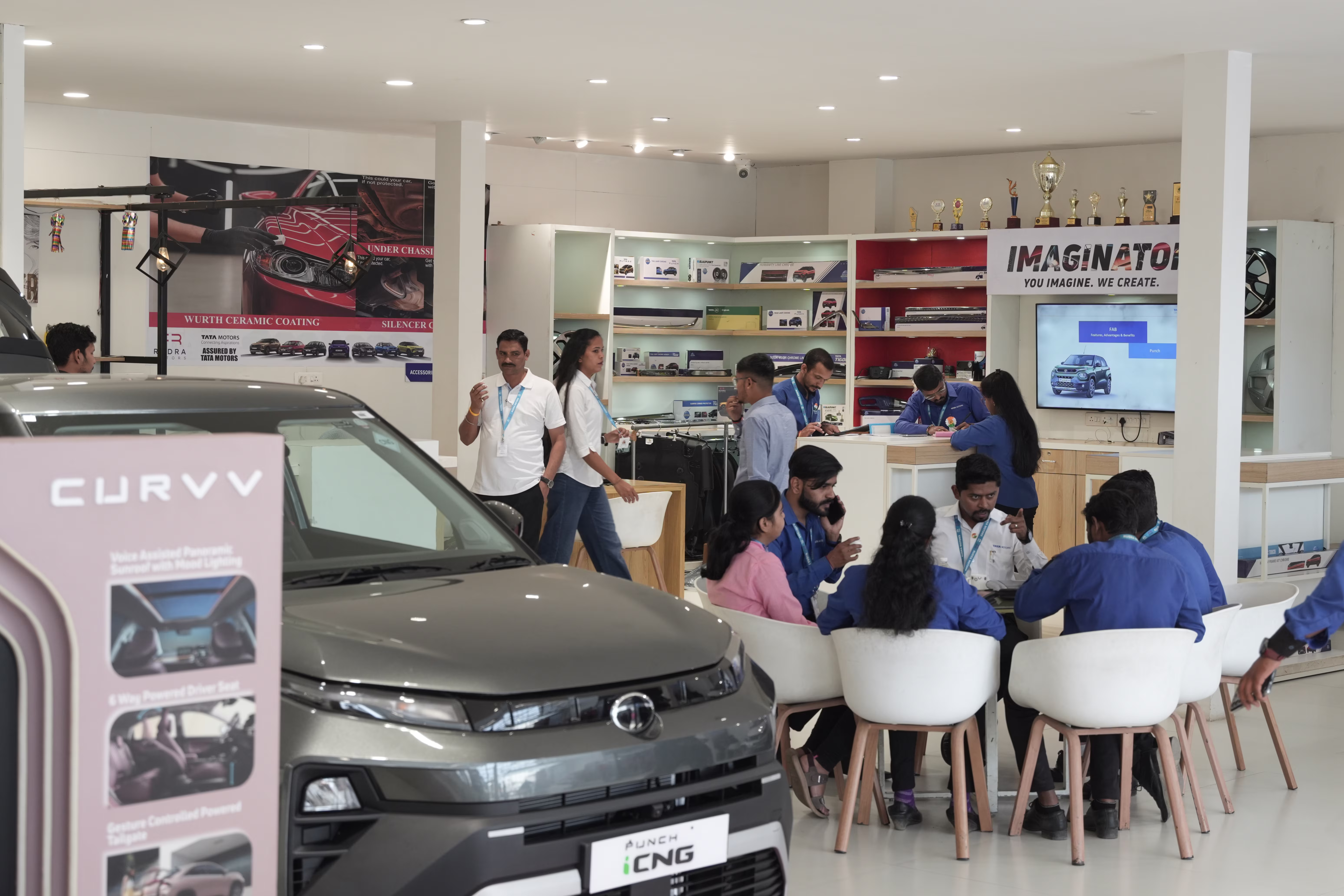 Wagholi Showroom Interior